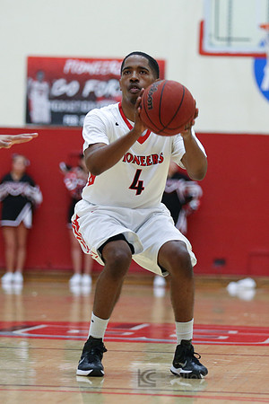 Cal State East Bay Pioneers guard Marcus Norman (4)