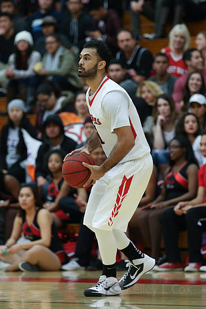 Cal State East Bay Pioneers guard Paramvir Singh (21)