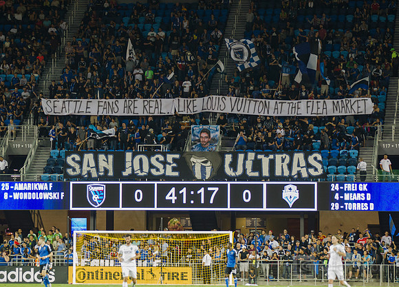 MLS: Seattle Sounders FC at San Jose Earthquakes