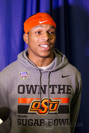 NCAA Football: Allstate Sugar Bowl Oklahoma State Cowboys Practice