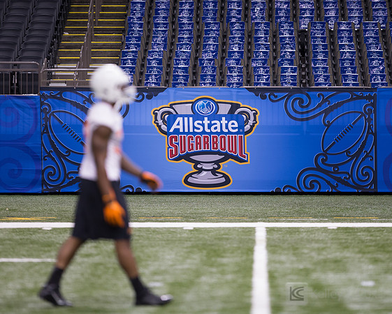NCAA Football: Allstate Sugar Bowl Oklahoma State Cowboys Practice
