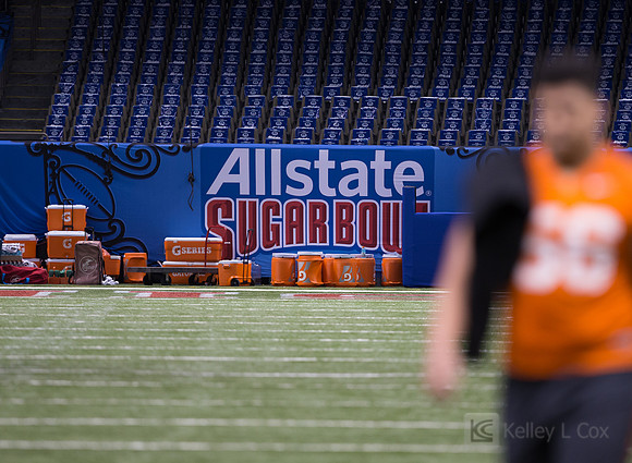 NCAA Football: Allstate Sugar Bowl Oklahoma State Cowboys Practice