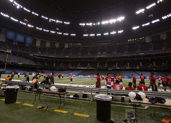 NCAA Football: Allstate Sugar Bowl Oklahoma State Cowboys Practice