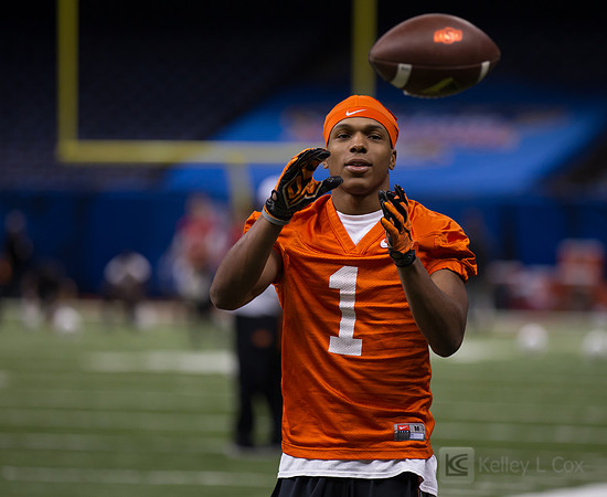 NCAA Football: Allstate Sugar Bowl Oklahoma State Cowboys Practice