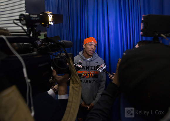 NCAA Football: Allstate Sugar Bowl Oklahoma State Cowboys Practice