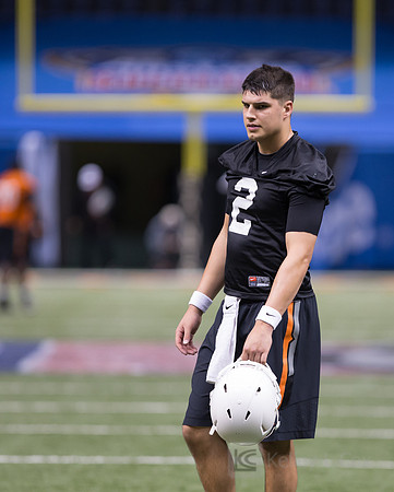 NCAA Football: Allstate Sugar Bowl Oklahoma State Cowboys Practice