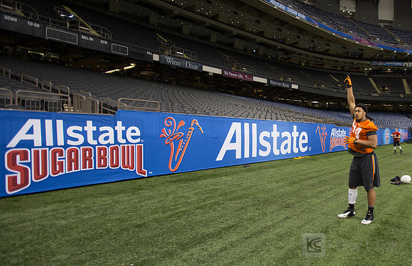 NCAA Football: Allstate Sugar Bowl Oklahoma State Cowboys Practice