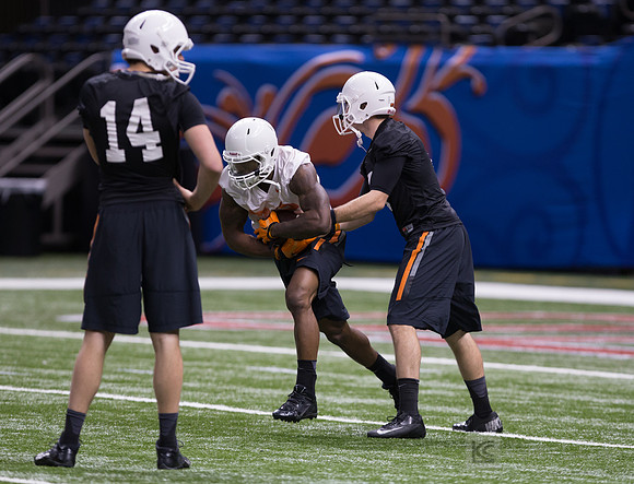 NCAA Football: Allstate Sugar Bowl Oklahoma State Cowboys Practice