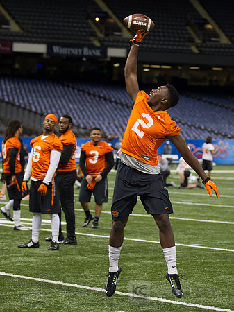 NCAA Football: Allstate Sugar Bowl Oklahoma State Cowboys Practice