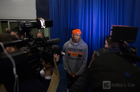 NCAA Football: Allstate Sugar Bowl Oklahoma State Cowboys Practice