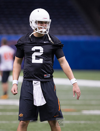 NCAA Football: Allstate Sugar Bowl Oklahoma State Cowboys Practice