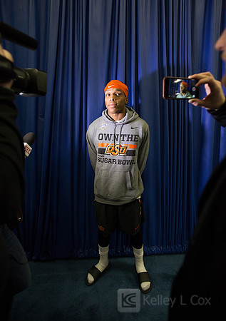 NCAA Football: Allstate Sugar Bowl Oklahoma State Cowboys Practice