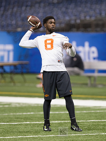 NCAA Football: Allstate Sugar Bowl Oklahoma State Cowboys Practice
