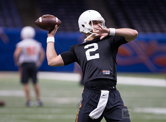 NCAA Football: Allstate Sugar Bowl Oklahoma State Cowboys Practice
