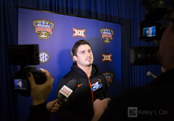 NCAA Football: Allstate Sugar Bowl Oklahoma State Cowboys Practice