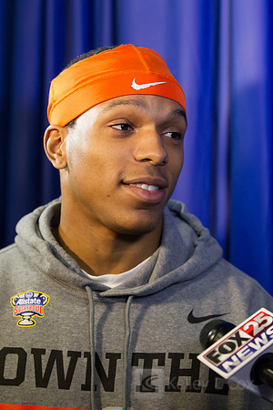 NCAA Football: Allstate Sugar Bowl Oklahoma State Cowboys Practice