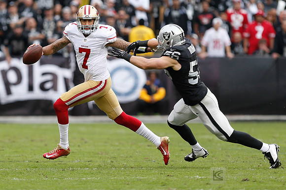 NFL: San Francisco 49ers at Oakland Raiders