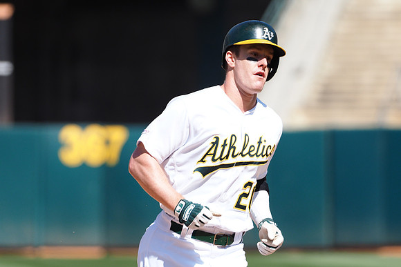 MLB: Los Angeles Angels at Oakland Athletics