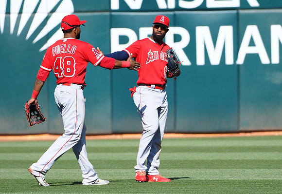 MLB: Los Angeles Angels at Oakland Athletics