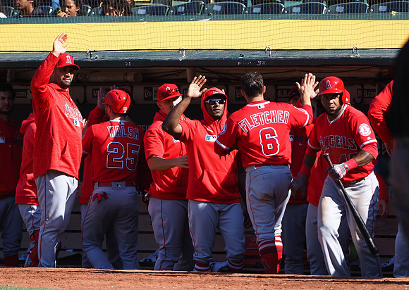 MLB: Los Angeles Angels at Oakland Athletics