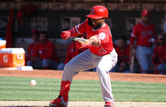 MLB: Los Angeles Angels at Oakland Athletics