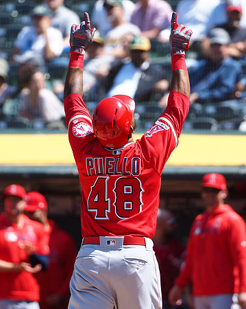 MLB: Los Angeles Angels at Oakland Athletics