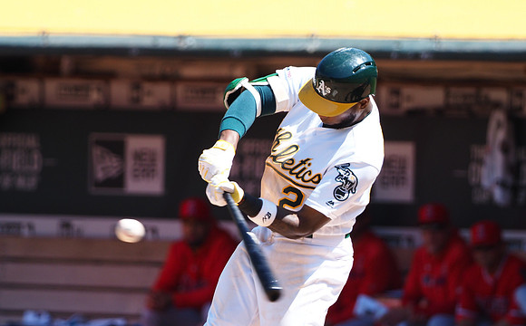 MLB: Los Angeles Angels at Oakland Athletics