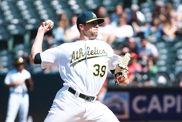 MLB: Los Angeles Angels at Oakland Athletics