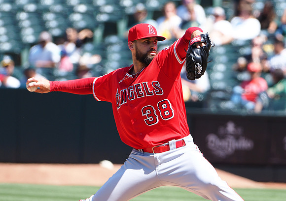 MLB: Los Angeles Angels at Oakland Athletics