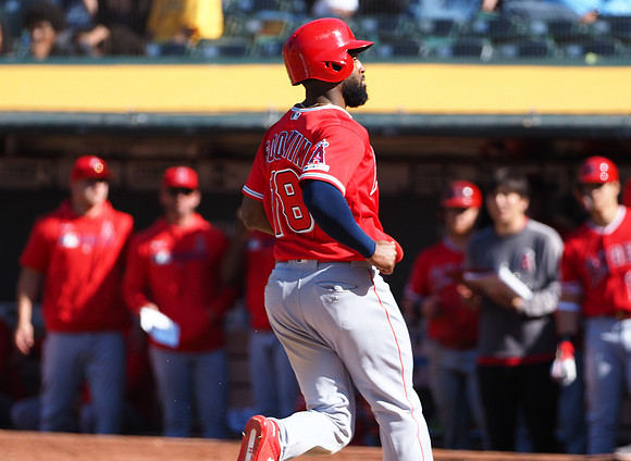 MLB: Los Angeles Angels at Oakland Athletics