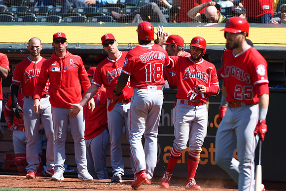 MLB: Los Angeles Angels at Oakland Athletics