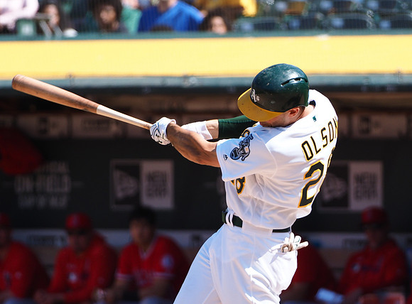 MLB: Los Angeles Angels at Oakland Athletics