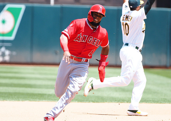MLB: Los Angeles Angels at Oakland Athletics