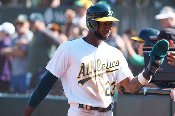 MLB: Los Angeles Angels at Oakland Athletics