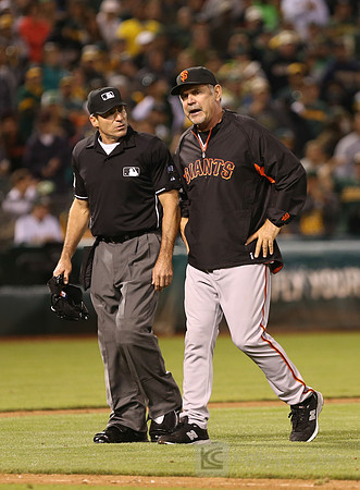 MLB: San Francisco Giants at Oakland Athletics