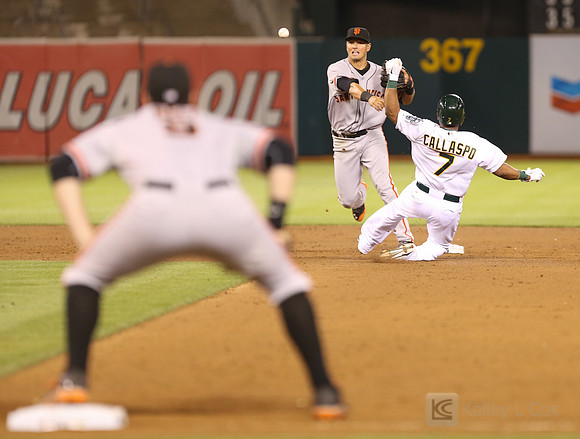 MLB: San Francisco Giants at Oakland Athletics