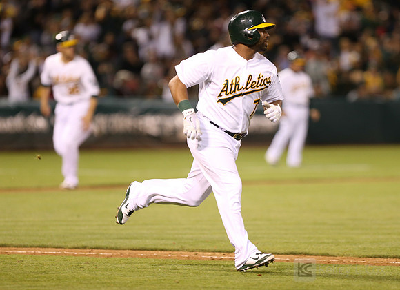 MLB: San Francisco Giants at Oakland Athletics