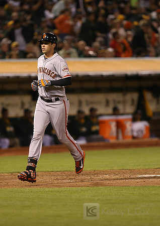 MLB: San Francisco Giants at Oakland Athletics