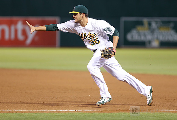 MLB: San Francisco Giants at Oakland Athletics
