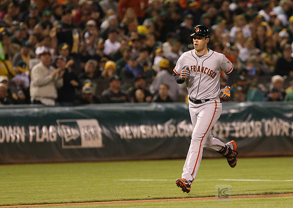 MLB: San Francisco Giants at Oakland Athletics