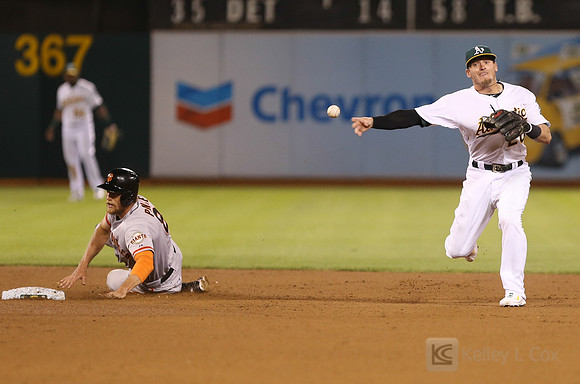 MLB: San Francisco Giants at Oakland Athletics