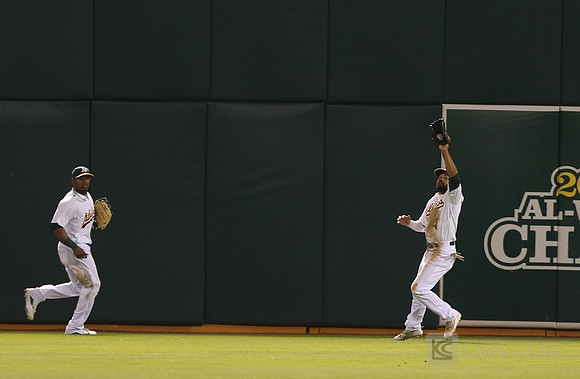 MLB: San Francisco Giants at Oakland Athletics