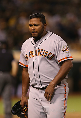 MLB: San Francisco Giants at Oakland Athletics