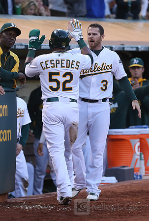 MLB: San Francisco Giants at Oakland Athletics