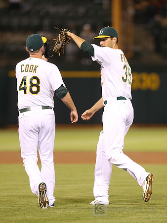 MLB: San Francisco Giants at Oakland Athletics