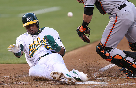 MLB: San Francisco Giants at Oakland Athletics