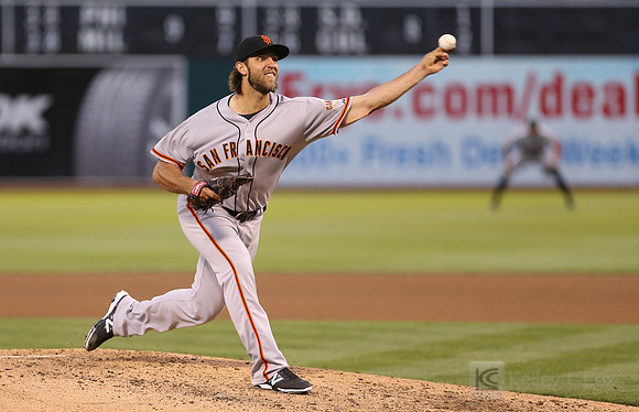 MLB: San Francisco Giants at Oakland Athletics