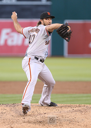 MLB: San Francisco Giants at Oakland Athletics
