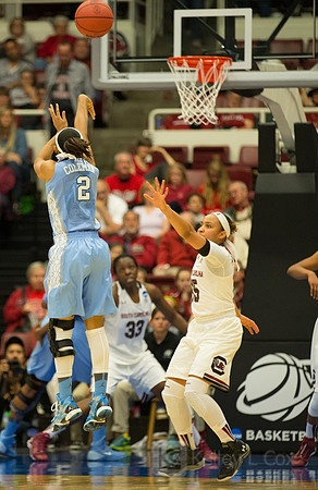 NCAA Womens Basketball: NCAA Tournament-Stanford Regional-South Carolina vs North Carolina