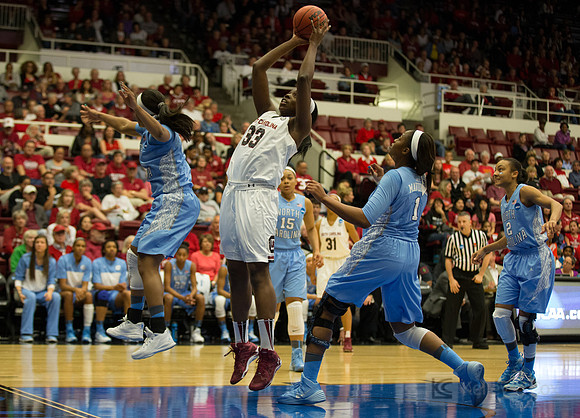 NCAA Womens Basketball: NCAA Tournament-Stanford Regional-South Carolina vs North Carolina